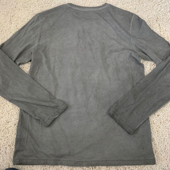 Rock & Republic T-Shirt Mens Size Large Gray Graphic Long Sleeve Tee NEW - Picture 5 of 8